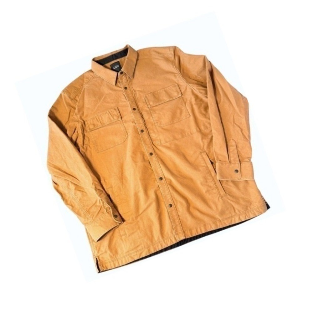 5.11 Tactical Randolph Shirt Jacket Mens 2XL Coyote Tan Utility Shacket Workwear
